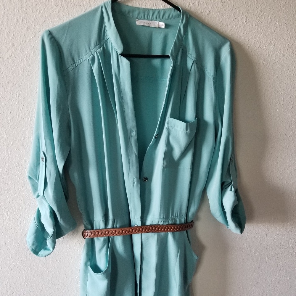Tunic top loose fitting with belt ☀️ - Picture 6 of 8